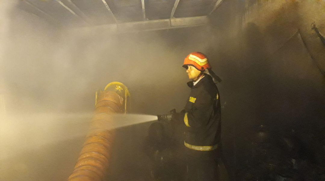  آتش سوزی کارگاه تولیدی روغن